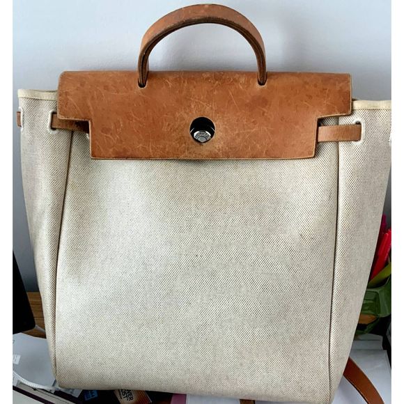Hermes | Bags | Auth Hermes Yale Bag Ad Pm Backpack Rucksack 